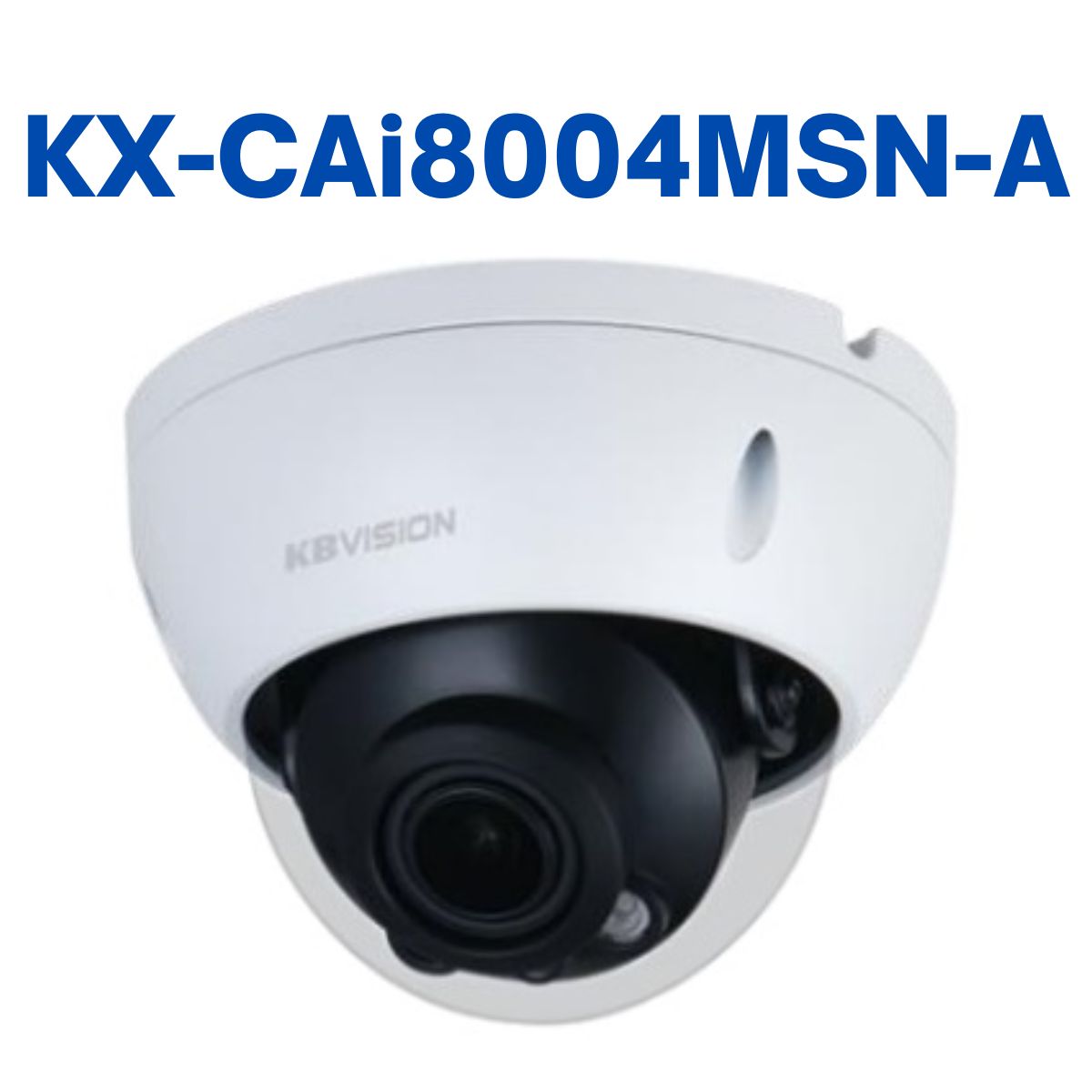 Camera IP Dome 8MP KBVISIONKX-CAi8004MSN-A, Tích hợp Mic, Hồng ngoại 40m, IP67, IK10