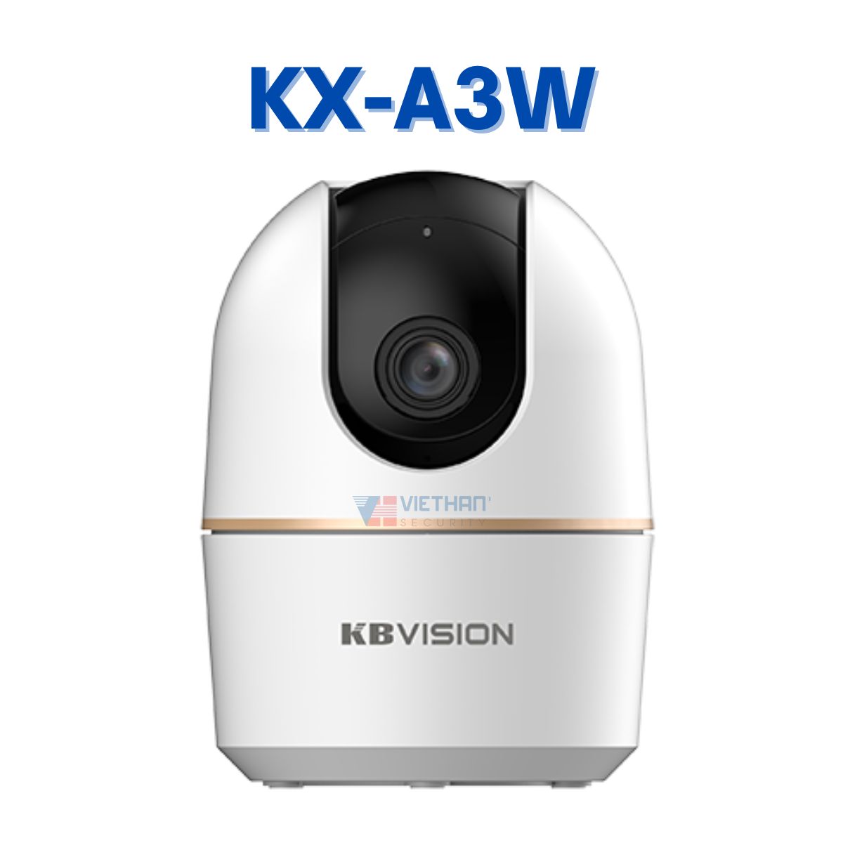 Camera IP Wifi quay quét KBVISION KX-A3W 3MP, Hồng ngoại 10m,Đàm thoại 2 chiều, Smart tracking 