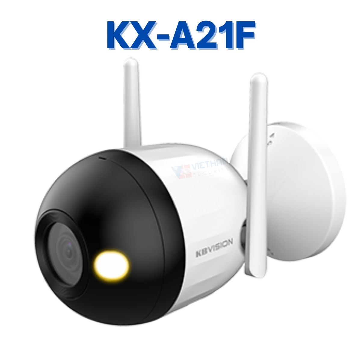 Camera IP Wifi Full Color KBVISION KX-A21F 2MP, Tích hợp MIC, Phát hiện thông minh, Đèn LED