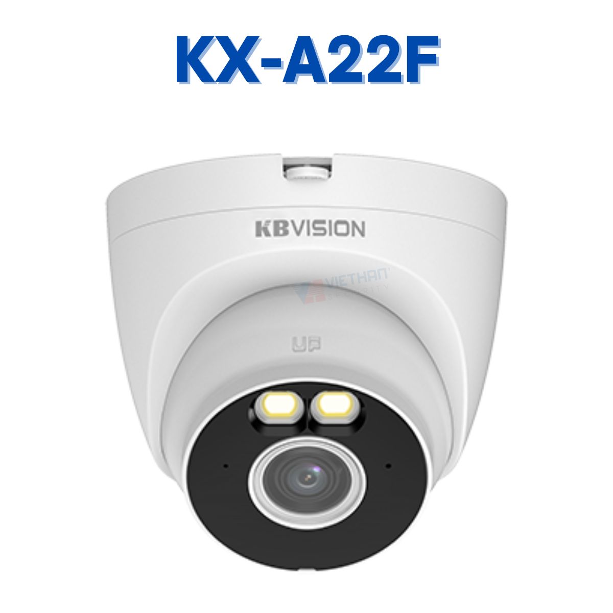 Camera IP Wifi  Dome Full Color KBVISION KX-A22F 2MP, Tích hợp MIC, Đèn LED, Phát hiện con người 