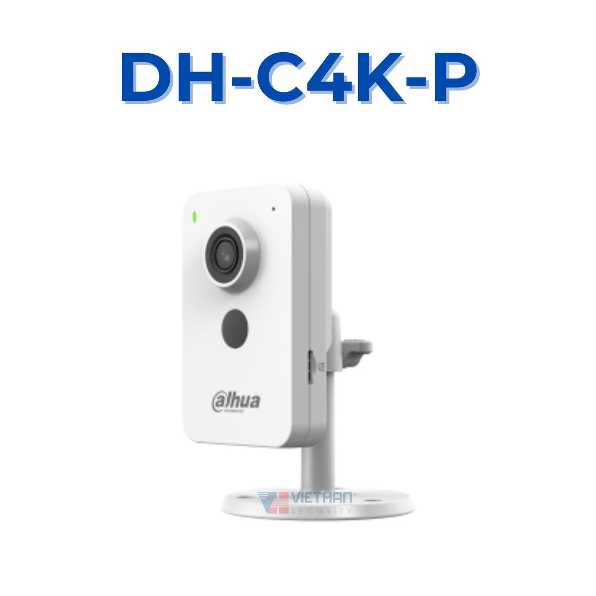 Camera Wifi Trong nhà có PoE DAHUA DH-C4K-P 4MP, Wifi 6, Phát hiện AI, Đàm thoại 2 chiều 