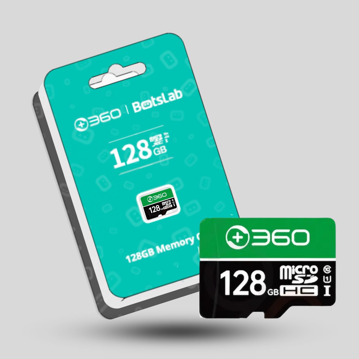 Thẻ Nhớ Micro SD Tốc Độ Cao Class 30 BOTSLAB 128GB, Dành cho Camera và Điện thoại, Tốc độ 30mb/s