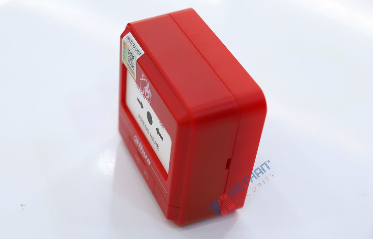 Nút khẩn cấp (vuông) Dahua DHI-HY-C121, Dễ lắp đặt, Chống chịu tốt với môi trường khắc nghiệt 