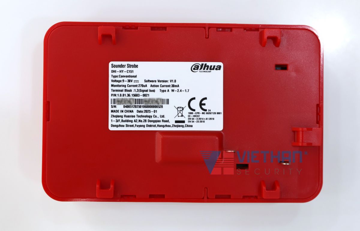 Đèn còi Dahua DHI-HY-C151, Dễ dàng lắp đặt và sử dụng