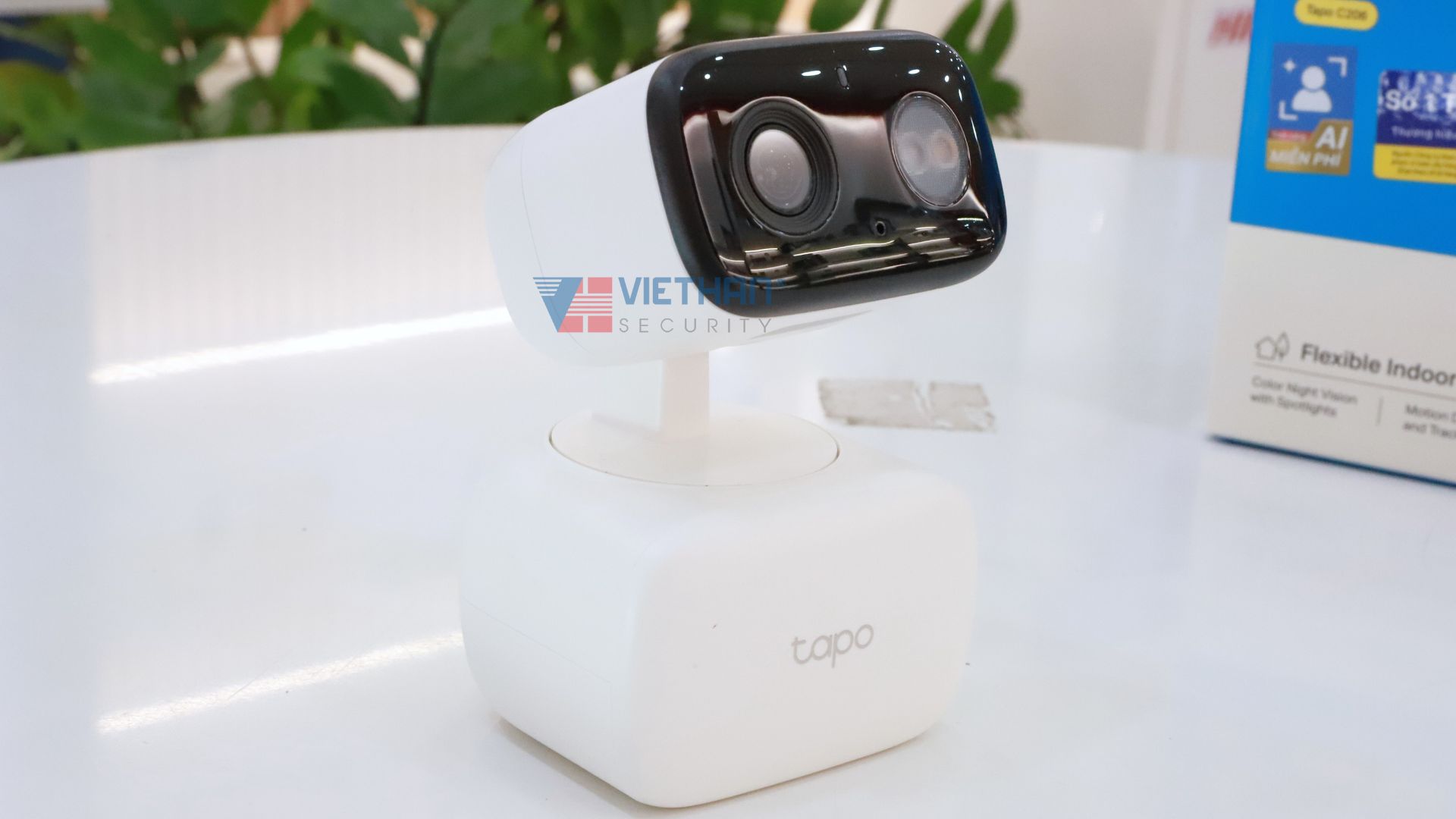 Camera IP Tp-Link Tapo C206 1080p Full HD, phát hiện người, Quay 360 độ, Đàm thoại 2 chiều 