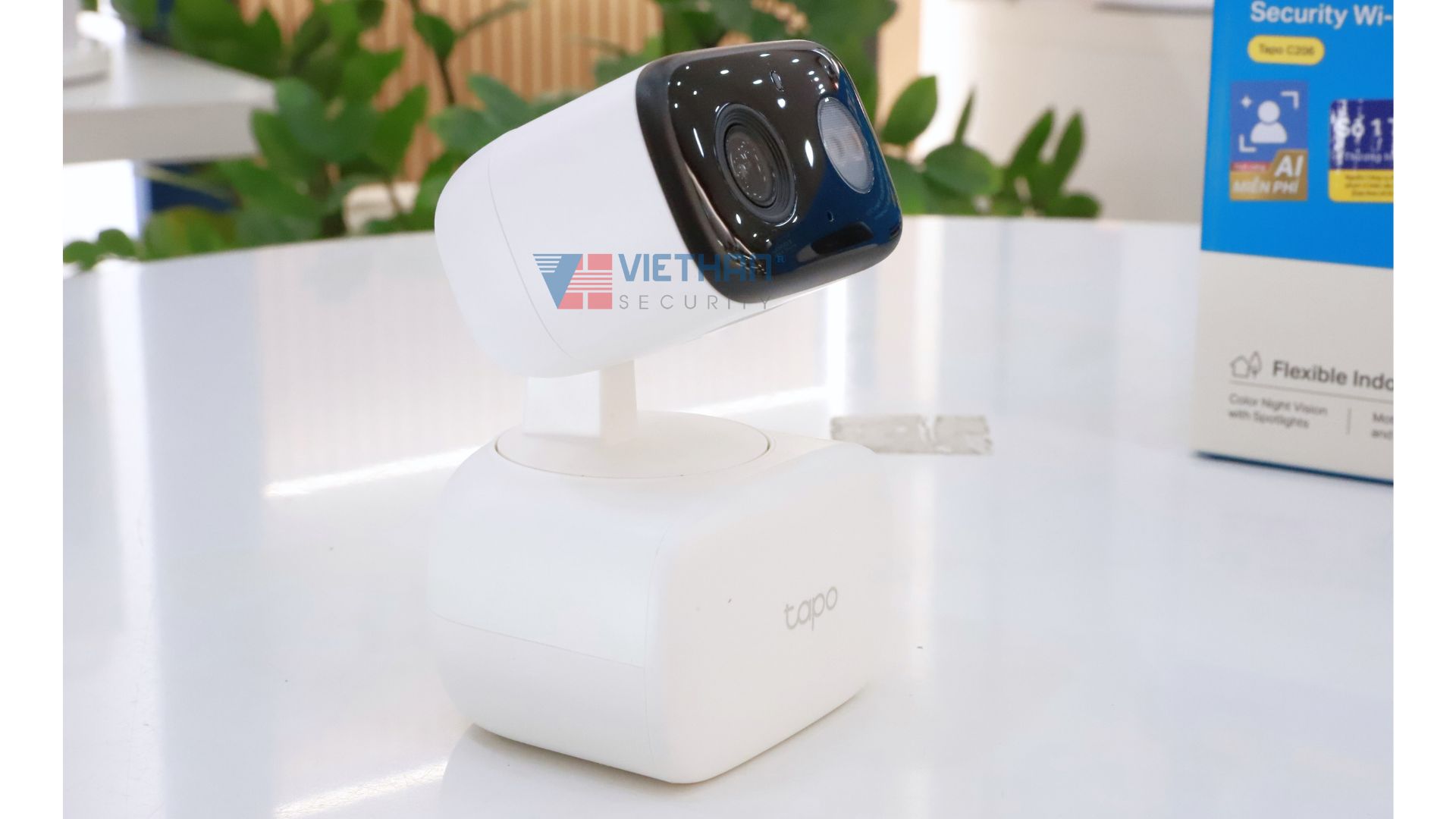 Camera IP Tp-Link Tapo C206 1080p Full HD, phát hiện người, Quay 360 độ, Đàm thoại 2 chiều 