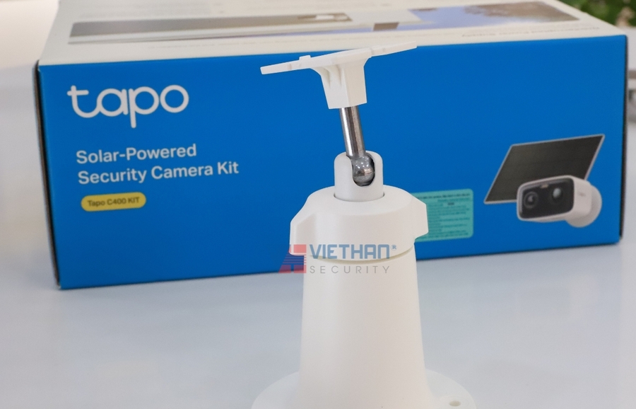 Bộ Kit Camera an ninh năng lượng mặt trời Tapo C400 KIT Hỗ trợ Full HD 1080P, Phát hiện người, Vùng riêng tư tuỳ chỉnh