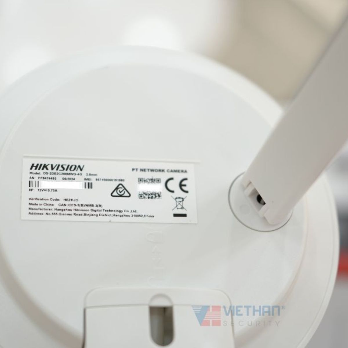 Camera IP Hikvision DS-2DE2C400MWG-4G 4MP Xoay 360 độ, Phát hiện người và phương tiện