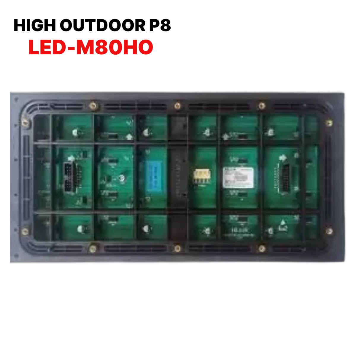Tấm LED hiển thị High Outdoor P8 Hikvision LED-M80HO Tốc độ làm mới 1920 Hz, Độ sáng ≥ 4500cd/㎡,16 bit