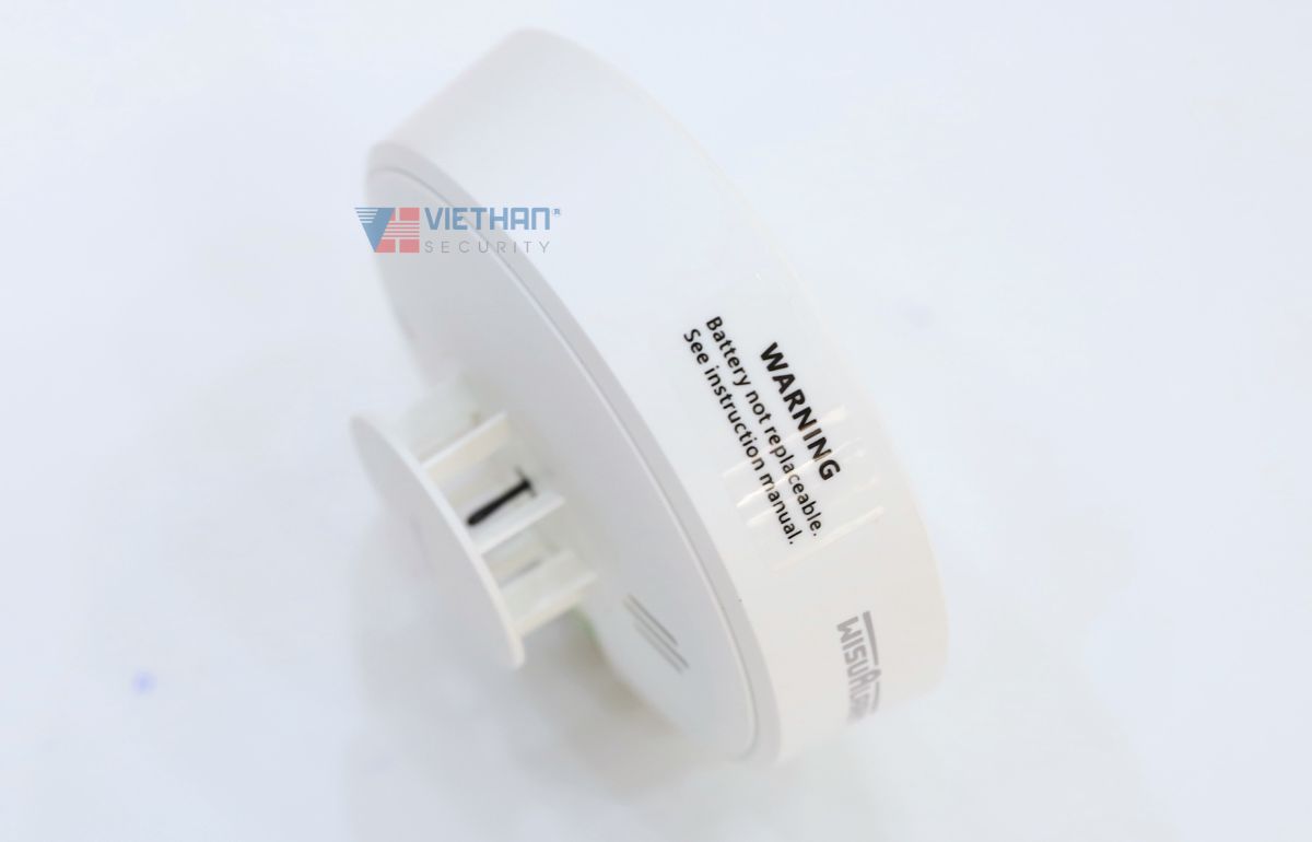 Đầu báo nhiệt liên kết không dây Dahua Wisualarm DHI-HY-HT10A-R4 chuẩn A1 và cố định ( 54°C - 65°C ), Kết nối 24 thiết bị, Cảnh báo pin yếu