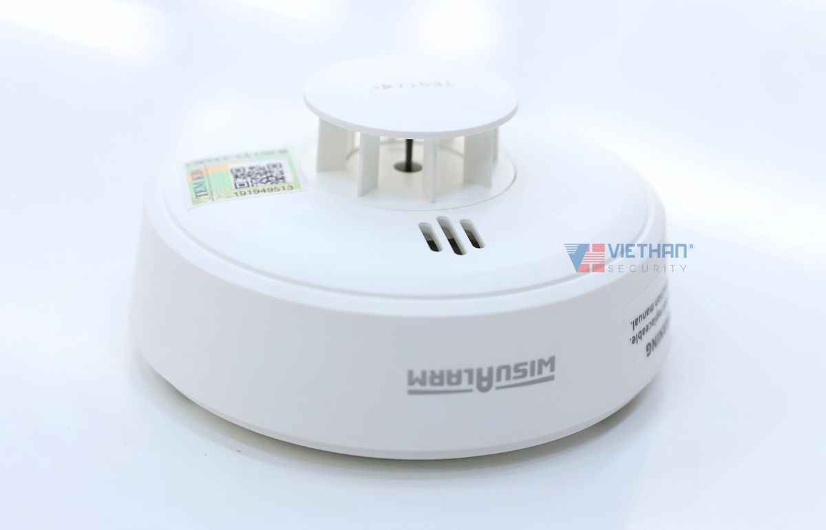 Đầu báo nhiệt liên kết không dây Dahua Wisualarm DHI-HY-HT10A-R4 chuẩn A1 và cố định ( 54°C - 65°C ), Kết nối 24 thiết bị, Cảnh báo pin yếu