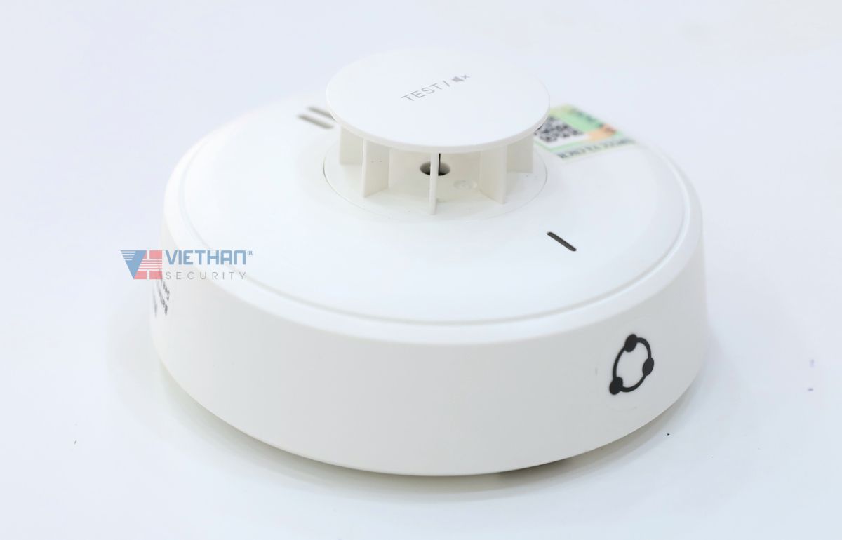 Đầu báo nhiệt liên kết không dây Dahua Wisualarm DHI-HY-HT10A-R4 chuẩn A1 và cố định ( 54°C - 65°C ), Kết nối 24 thiết bị, Cảnh báo pin yếu