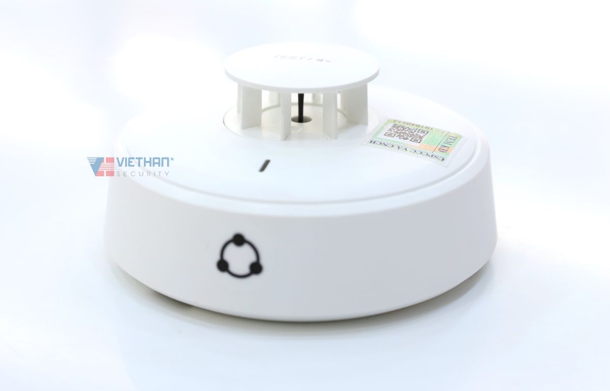 Đầu báo nhiệt liên kết không dây Dahua Wisualarm DHI-HY-HT10A-R4 chuẩn A1 và cố định ( 54°C - 65°C ), Kết nối 24 thiết bị, Cảnh báo pin yếu