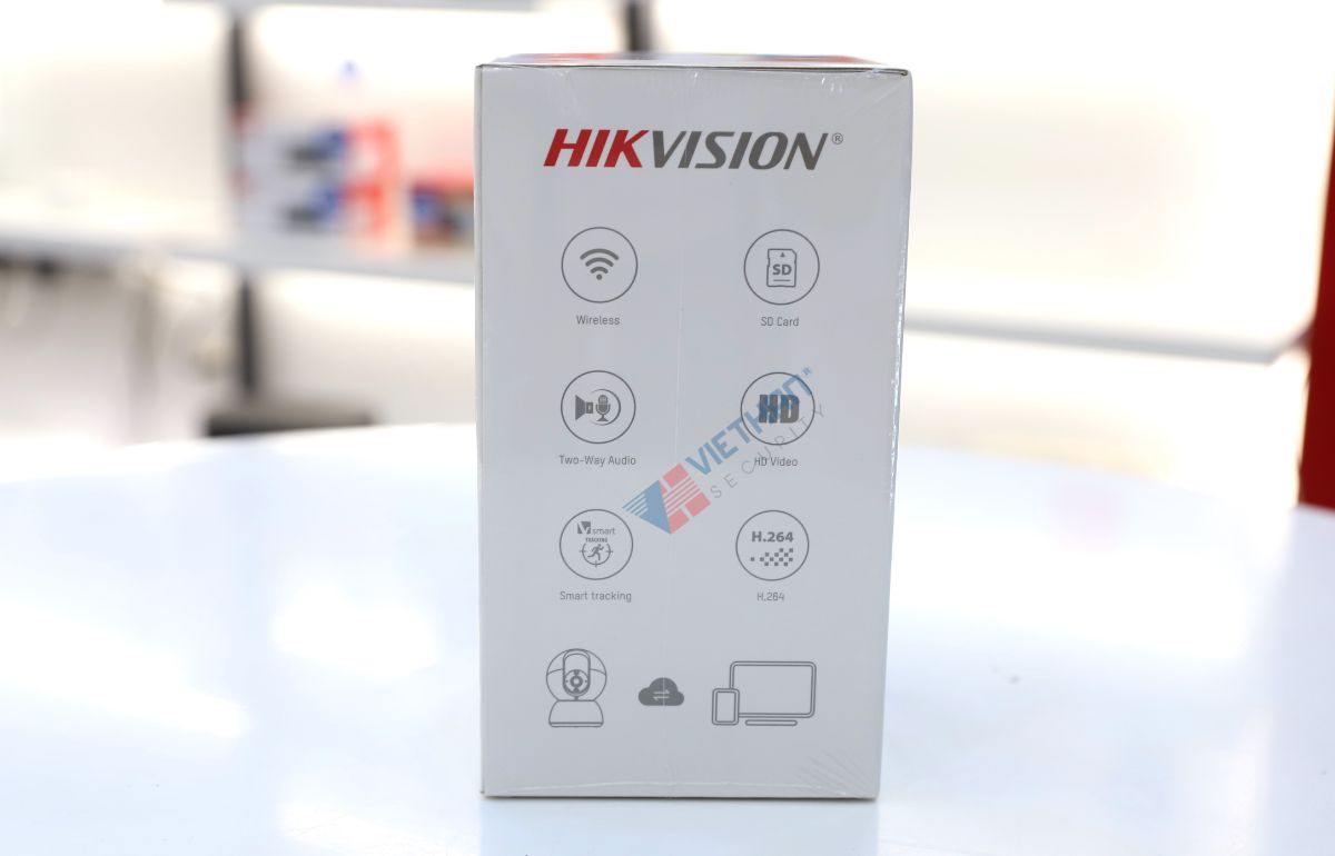 Camera Wifi 2MP Hikvision DS-2CV2Q21G1-IDW Xoay 360 độ, Phát hiện con người, Tích hợp loa & mic