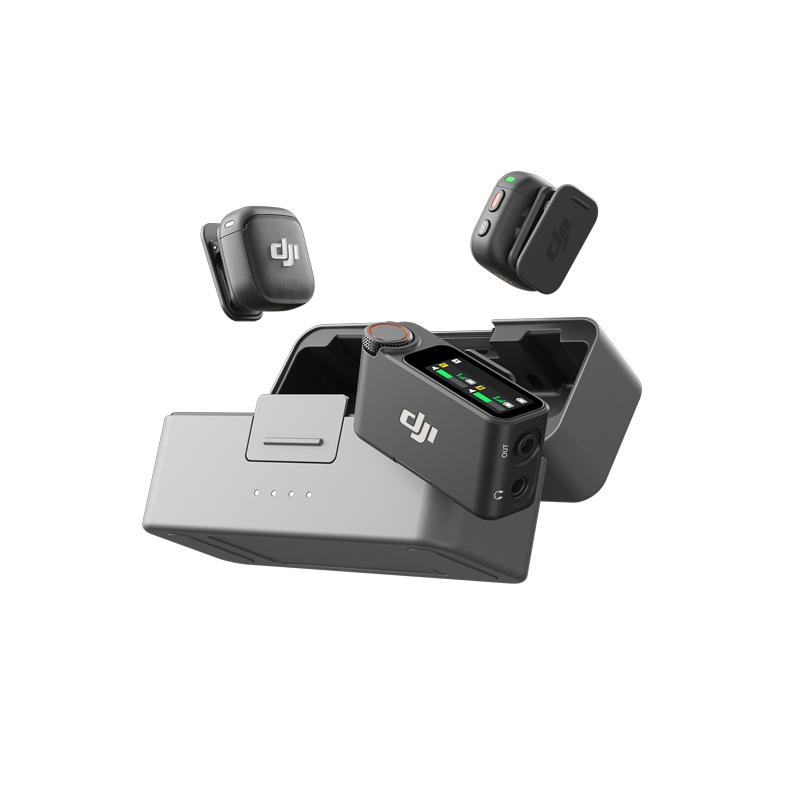 DJI Mic 3 (2TX + 1RX + charging case) (FCC) Hỗ trợ Lossless Audio, Chống nhiễu, Khử ồn, Thời gian sử dụng 28 tiếng