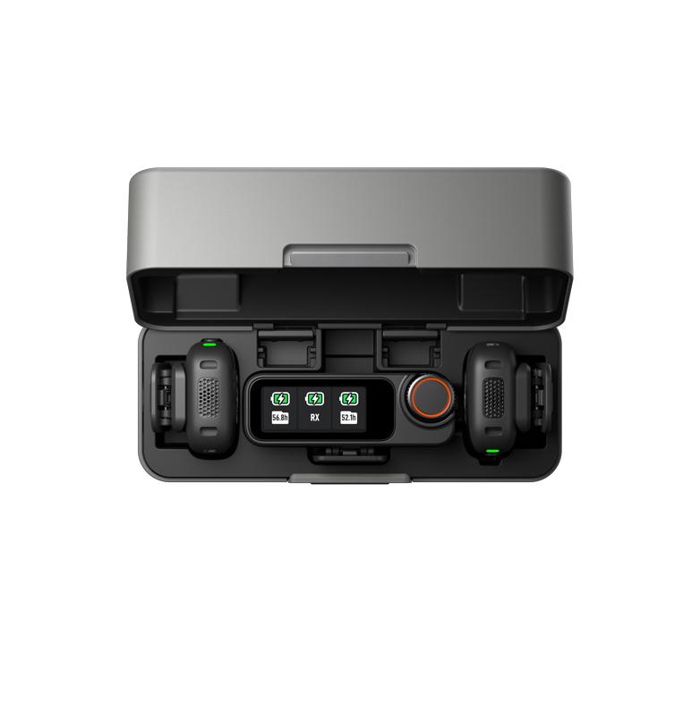 DJI Mic 3 (2TX + 1RX + charging case) (FCC) Hỗ trợ Lossless Audio, Chống nhiễu, Khử ồn, Thời gian sử dụng 28 tiếng