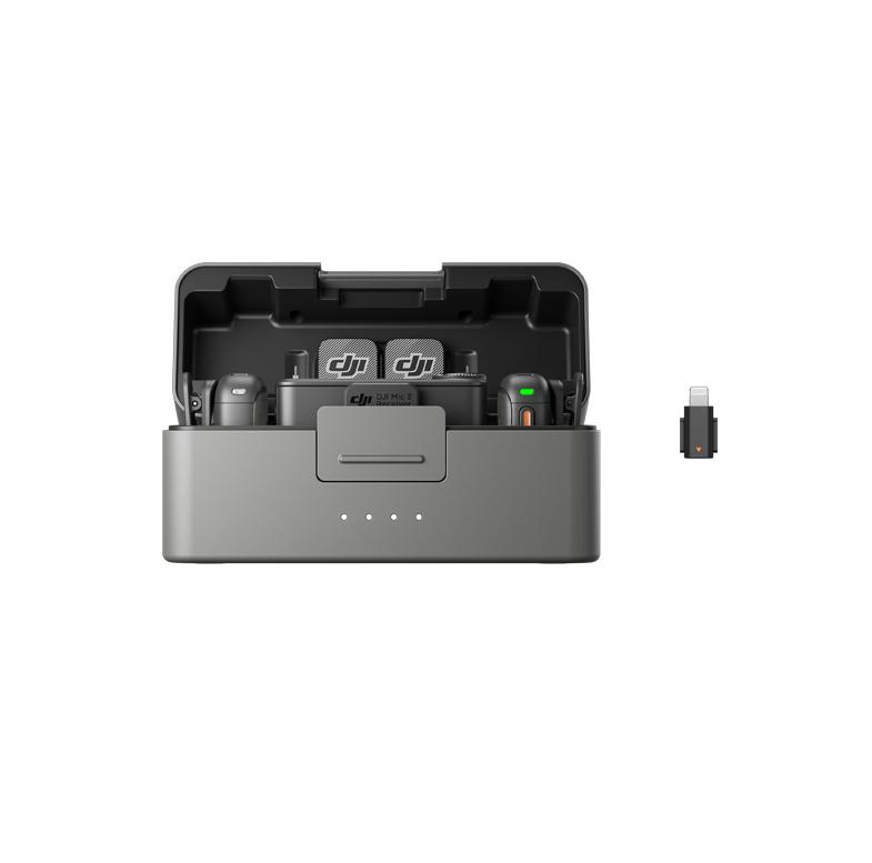 DJI Mic 3 (2TX + 1RX + charging case) (FCC) Hỗ trợ Lossless Audio, Chống nhiễu, Khử ồn, Thời gian sử dụng 28 tiếng
