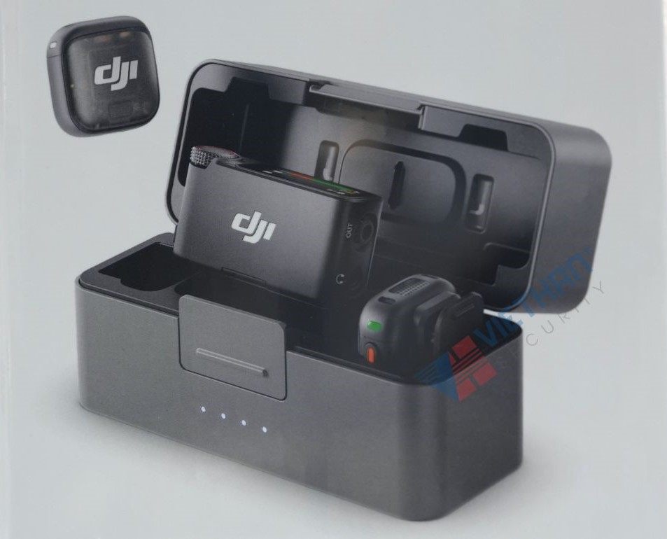 DJI Mic 3 (2TX + 1RX + charging case) (FCC) Hỗ trợ Lossless Audio, Chống nhiễu, Khử ồn, Thời gian sử dụng 28 tiếng