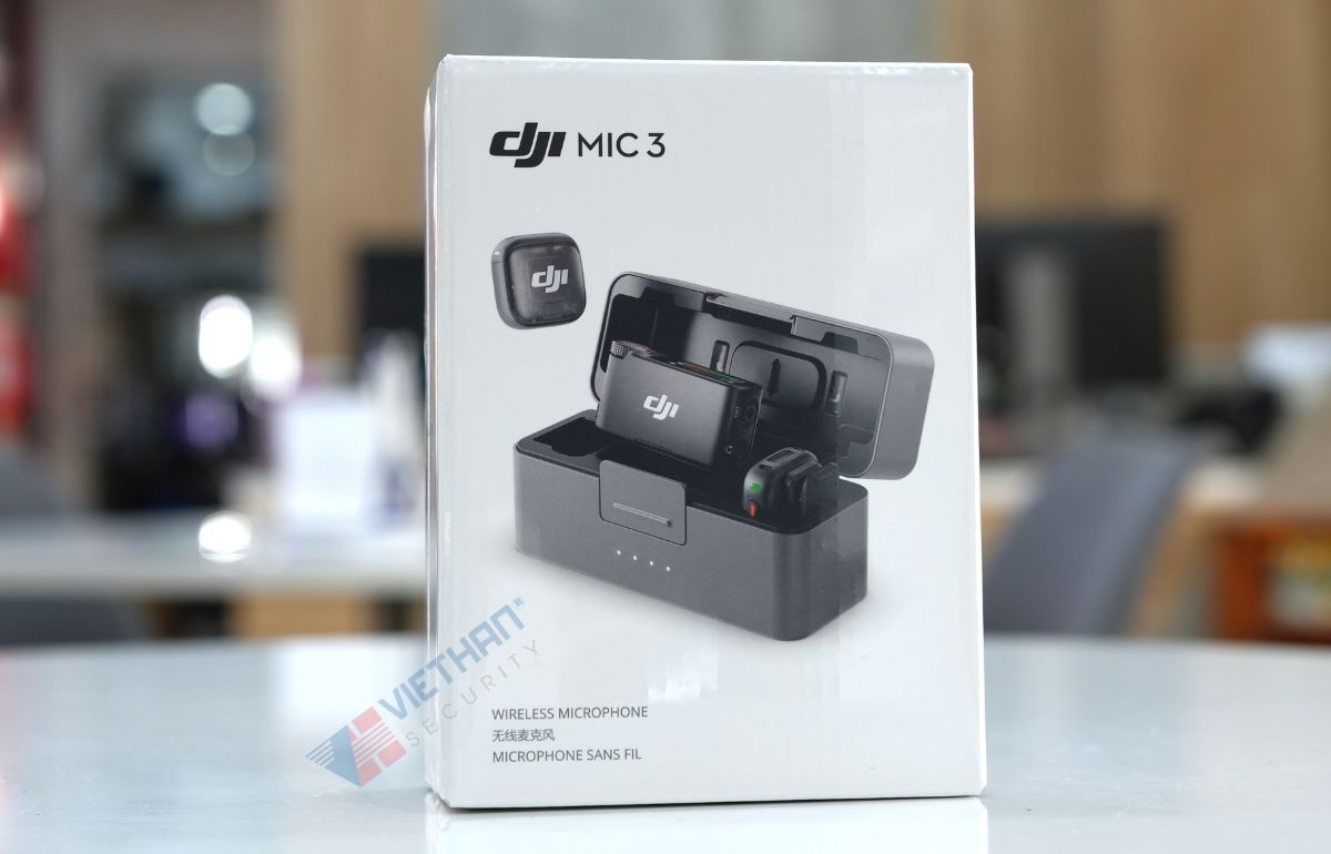 DJI Mic 3 (2TX + 1RX + charging case) (FCC) Hỗ trợ Lossless Audio, Chống nhiễu, Khử ồn, Thời gian sử dụng 28 tiếng