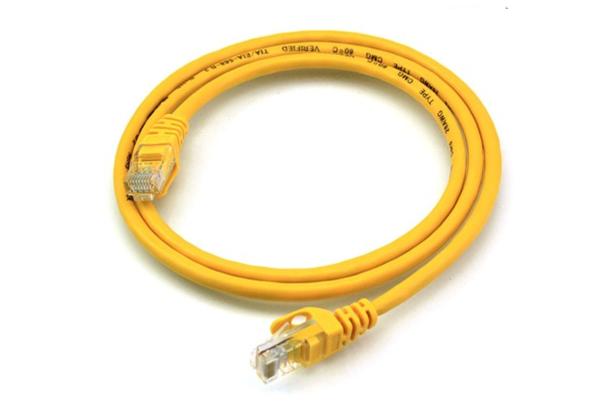 Cáp mạng đúc sẵn Cat5e Ugreen 30641 NW103 dài 8m màu vàng, Hỗ trợ 10/100mbps