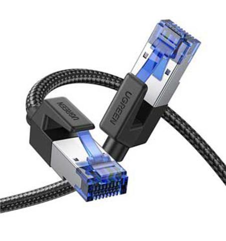 Cáp mạng Cat 8 đúc sẵn 2 đầu S/FTP Ugreen 30799 Dài 15m, Tốc độ 40Gbps