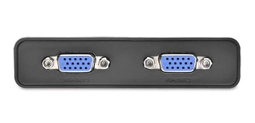 Bộ chia VGA 1 ra 2  Ugreen 40254 dài 90cm, Hỗ trợ 1920×1440@60Hz, Khoảng cách truyền lên đến 25m