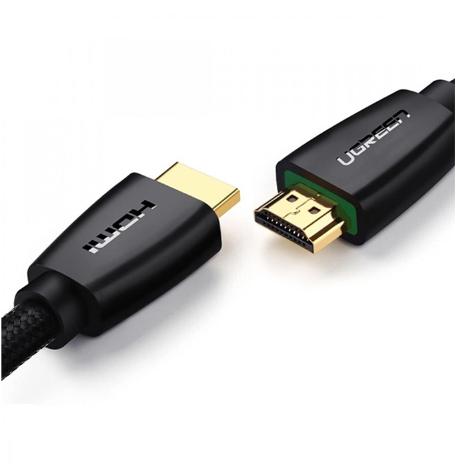Cáp tín hiệu HDMI chuẩn 2.0 Ugreen 40413 HD118 Hỗ trợ phân giải 4K, Dolby TrueHD, Băng thông 18Gbps