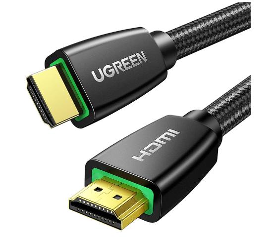 Dây HDMI chuẩn 2.0  Ugreen 40415 dài 12m, Hỗ trợ phân giải 4K Ultra HD, Tốc độ 18 Gb/s, Truyền âm thanh 2 chiều
