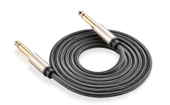 Cáp Audio 6,35mm dài 3m Ugreen 10639 Đầu nối mạ vàng 24K 15U chống ăn mòn