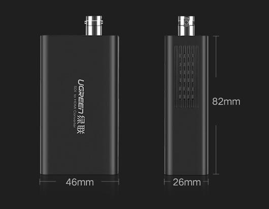 Bộ chuyển SDI to HDMI Ugreen 40965 CM131 Hỗ trợ phân giải 1080p, Truyền dữ liệu 2.97 Gbps
