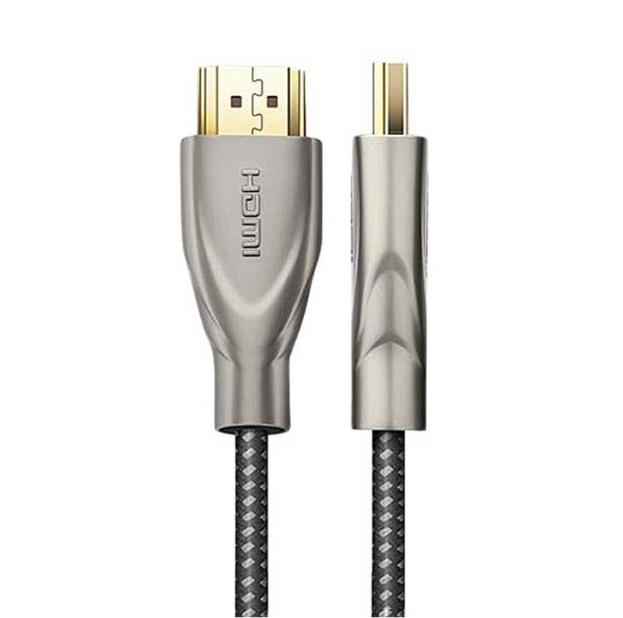 Cáp HDMI 2.0 Carbon 3m chuẩn 4K@60MHz Ugreen 50109 mạ vàng cao cấp