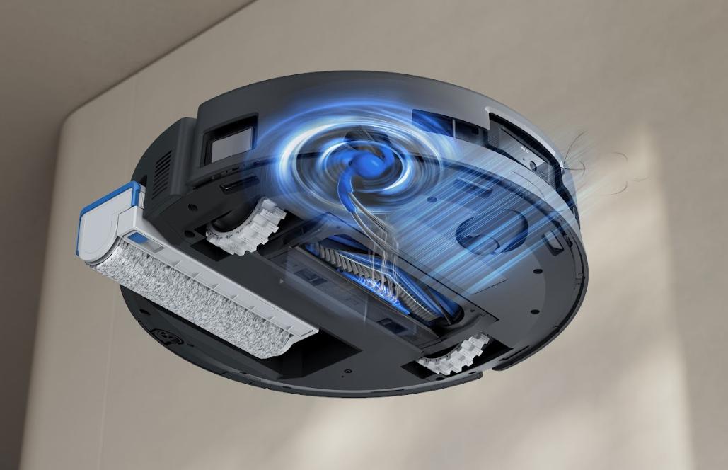 Robot lau nhà tự động Ecovacs Deebot T80 Omni Lực hút 18.000Pa, Chống rối tóc