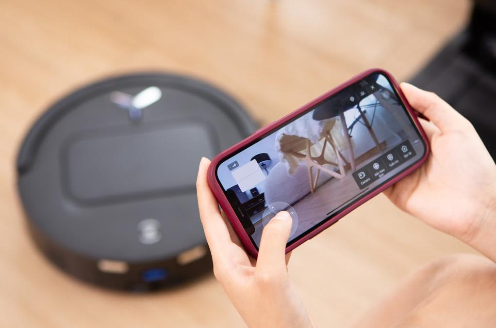 Robot lau nhà tự động Ecovacs Deebot T80 Omni Lực hút 18.000Pa, Chống rối tóc