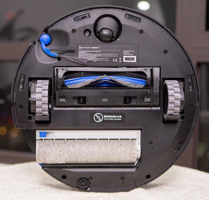 Robot lau nhà tự động Ecovacs Deebot T80 Omni Lực hút 18.000Pa, Chống rối tóc