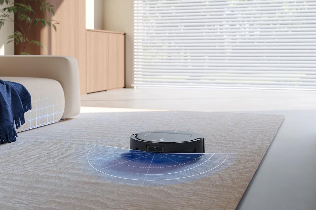 Robot lau nhà tự động Ecovacs Deebot T80 Omni Lực hút 18.000Pa, Chống rối tóc