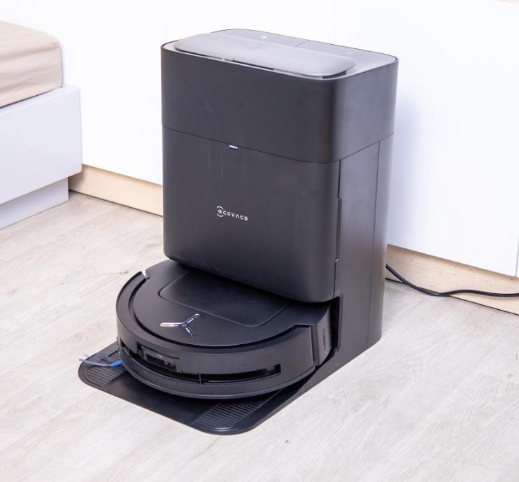 Robot lau nhà tự động Ecovacs Deebot T80 Omni Lực hút 18.000Pa, Chống rối tóc