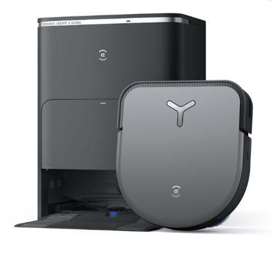 Robot vệ sinh sàn Ecovacs X5 PRO OMNI Lực hút 12,800Pa, Trạm OMNI đa năng, Nâng Cấp Trợ lý giọng nói YIKO AI