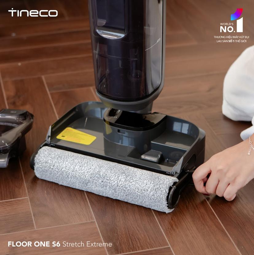 Máy hút bụi lau nhà Tineco S6 Stretch Extreme Lực hút 20.000Pa, sạc nhanh