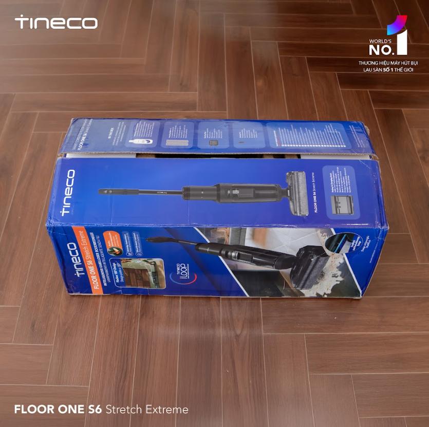Máy hút bụi lau nhà Tineco S6 Stretch Extreme Lực hút 20.000Pa, sạc nhanh