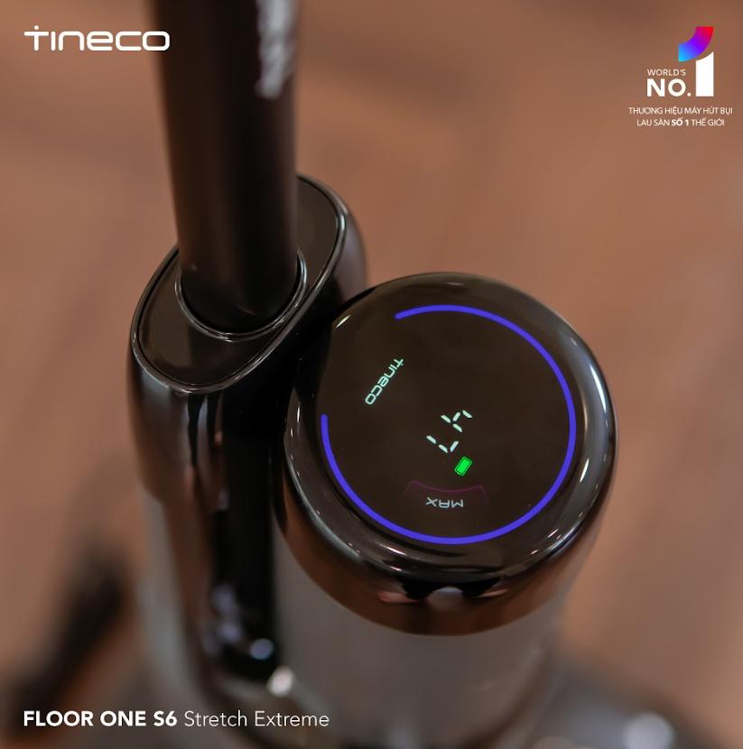 Máy hút bụi lau nhà Tineco S6 Stretch Extreme Lực hút 20.000Pa, sạc nhanh