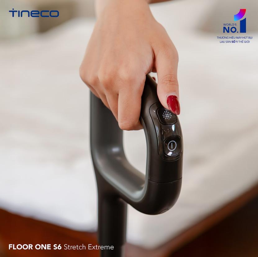 Máy hút bụi lau nhà Tineco S6 Stretch Extreme Lực hút 20.000Pa, sạc nhanh