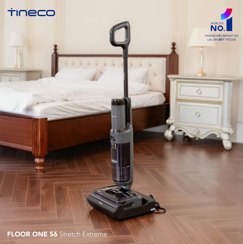Máy hút bụi lau nhà Tineco S6 Stretch Extreme Lực hút 20.000Pa, sạc nhanh