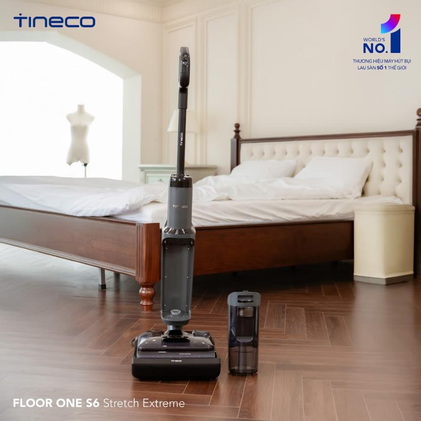 Máy hút bụi lau nhà Tineco S6 Stretch Extreme Lực hút 20.000Pa, sạc nhanh