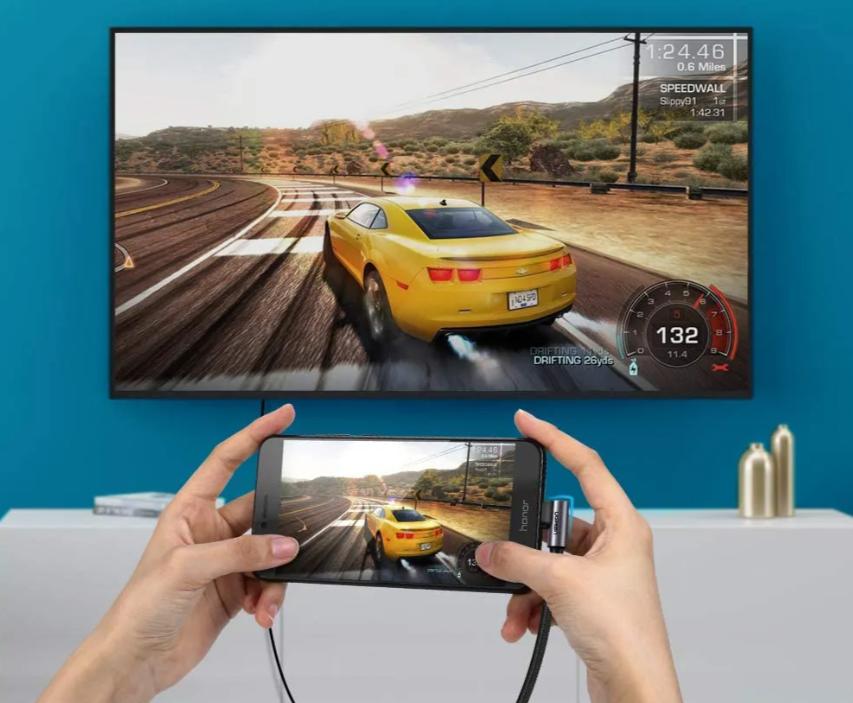 Cáp chuyển USB C to HDMI 4K@60Hz dài 2m Ugreen 50530, đầu USB-C bẻ góc 90 độ, Chống nhiễu