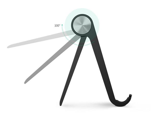 Giá đỡ Máy tính bảng Điện thoại Ugreen 50747 Màu Đen, Chống trầy