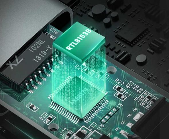 Cáp chuyển Usb Type-C to Lan 10/100/1000Mbps Ugreen 50737  Vỏ nhôm, Tốc độ 5Gbps, Chipset AX88179