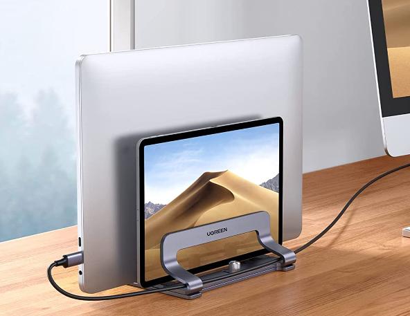 Chân đế đôi để Laptop Ugreen 60643, Chiều rộng điều chỉnh linh hoạt