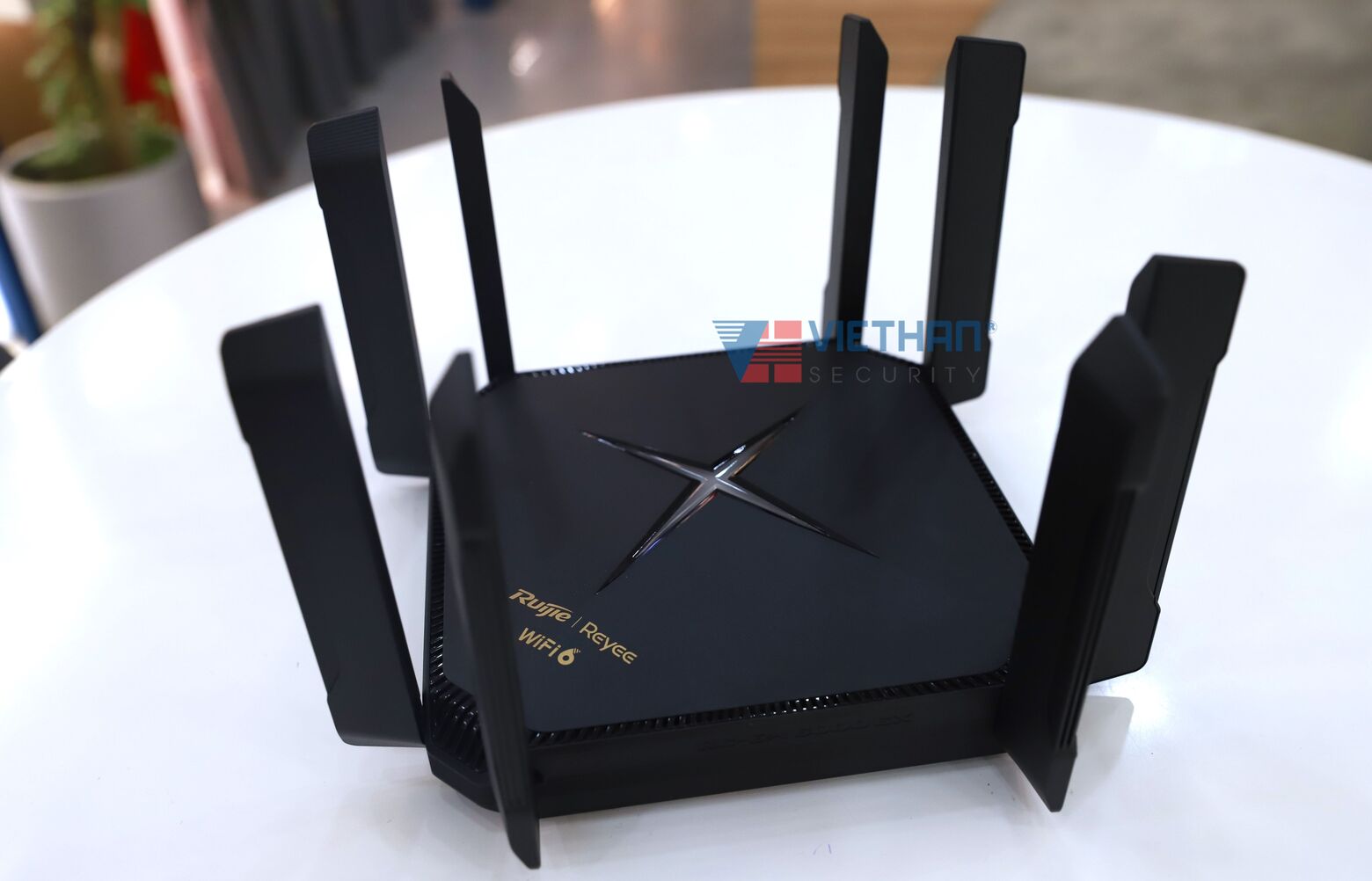 Bộ định tuyến Wi-Fi 6 Mesh RG-EW6000GX 6000M có cổng 2,5G, Kết nối 384 thiết bị