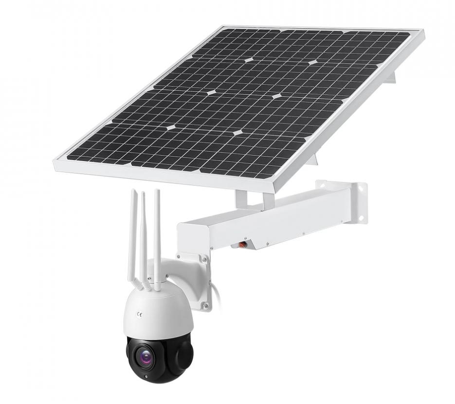 Pin năng lượng mặt trời cho camera solar 50W-20Ah 48h (gắn cùng lúc camera và bộ bắn sóng wifi)