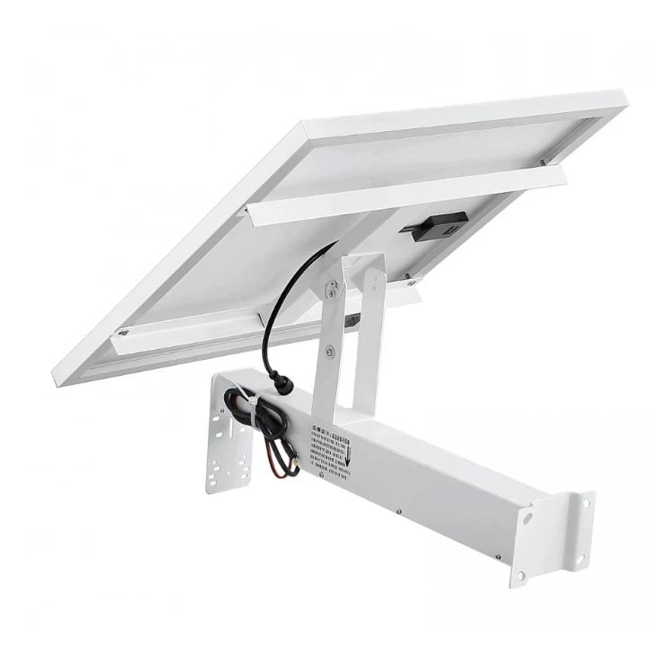 Pin năng lượng mặt trời cho camera solar 50W-20Ah 48h (gắn cùng lúc camera và bộ bắn sóng wifi)